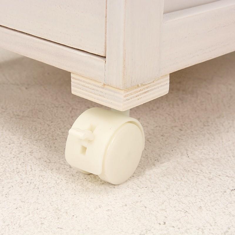 キッチンストッカー キャスター付き 幅20cm キッチン 隙間収納 収納棚 野菜ストッカー リビング 桐 木製 スリム おしゃれ シンプル MUD-6780 |  | 04