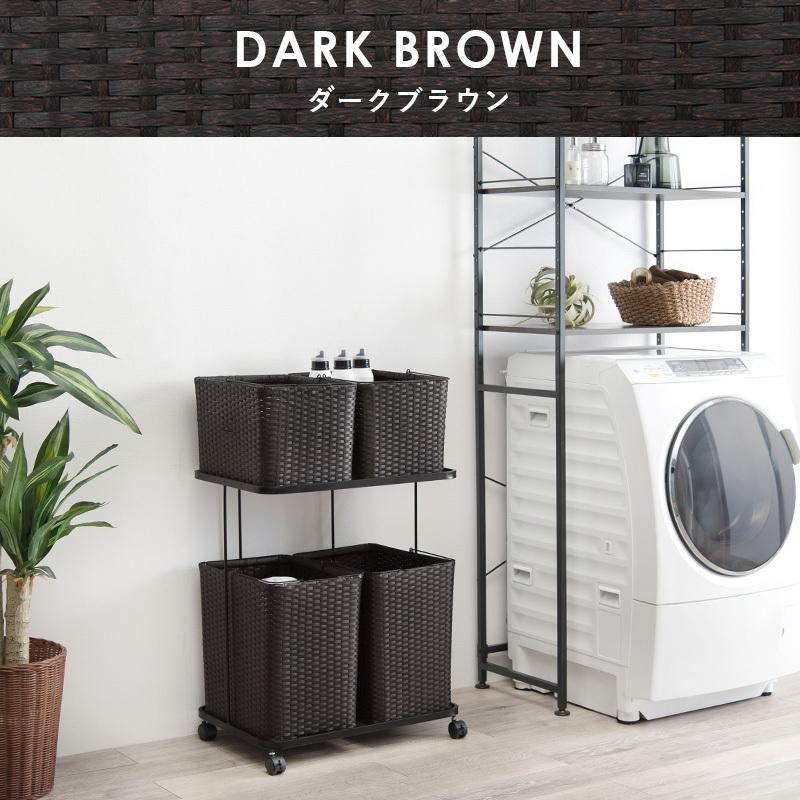 ランドリーラック 4個 ランドリーバスケット キャスター付き ランドリー収納 洗濯籠 洗濯物収納 ランドリーチェスト 通気性 おしゃれ シンプル 洗濯カゴ オシャ |  | 13