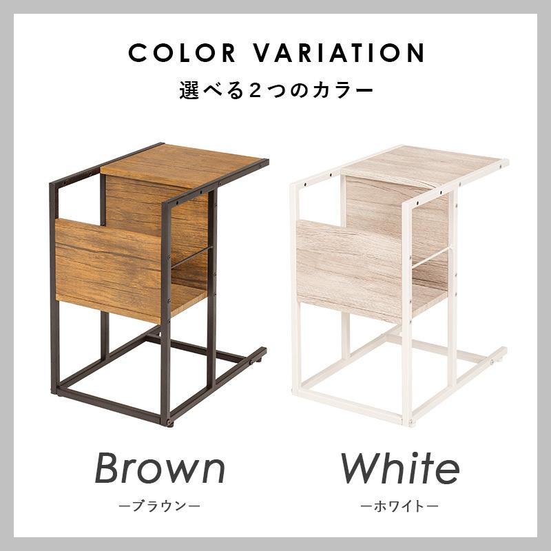 サイドテーブル おしゃれ ソファーテーブル ミニテーブル コンパクト 幅30cm 収納 ナイトテーブル ベッド横 作業台 テレワーク リモートワーク スリム 北欧 |  | 10