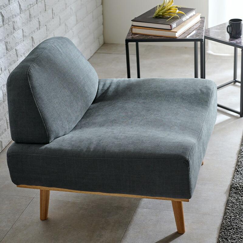 ソファ 一人掛け ソファー おしゃれ ローバック 天然木 木脚 北欧 かわいい ダークグレー エメラルドグリーン マスタードイエロー ホワイトベージュ レスト1P | ブランド登録なし | 17