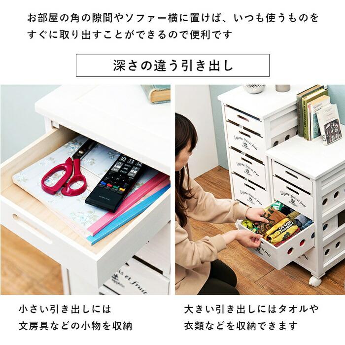 野菜ストッカー キッチンストッカー 木製 タイル天板 幅30 キャスター付き 食品ストッカー 野菜入れ キッチン収納 台所ストッカー 台所収納 おしゃれ ホワイト | ブランド登録なし | 04