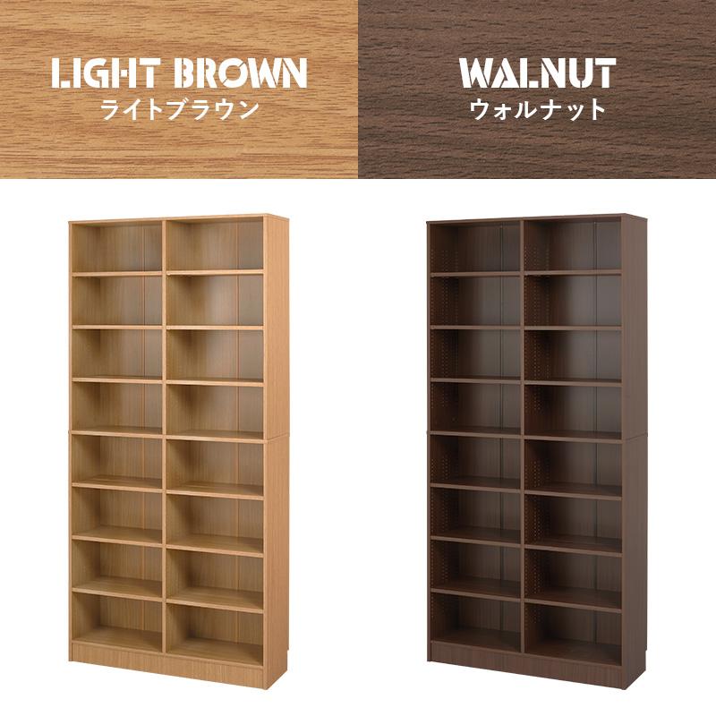 本棚 幅90cm 高さ188cm ブックシェルフ ブックラック 木製 グレー ブラウン ホワイト ナチュラル 可動棚 大容量 コミック 漫画 ハイタイプ 木目 ひとり暮らし | ブランド登録なし | 16