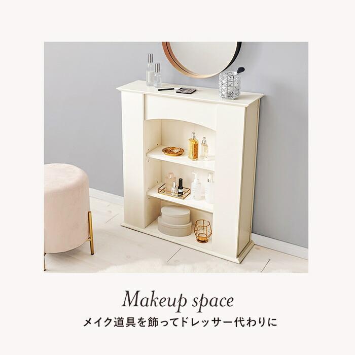 マントルピース 5段 飾り棚 見せる収納 キャビネット コンソール サイドラック リビング収納 オープンラック オープン収納 リビングラック サイドボード 木製 お | ブランド登録なし | 05