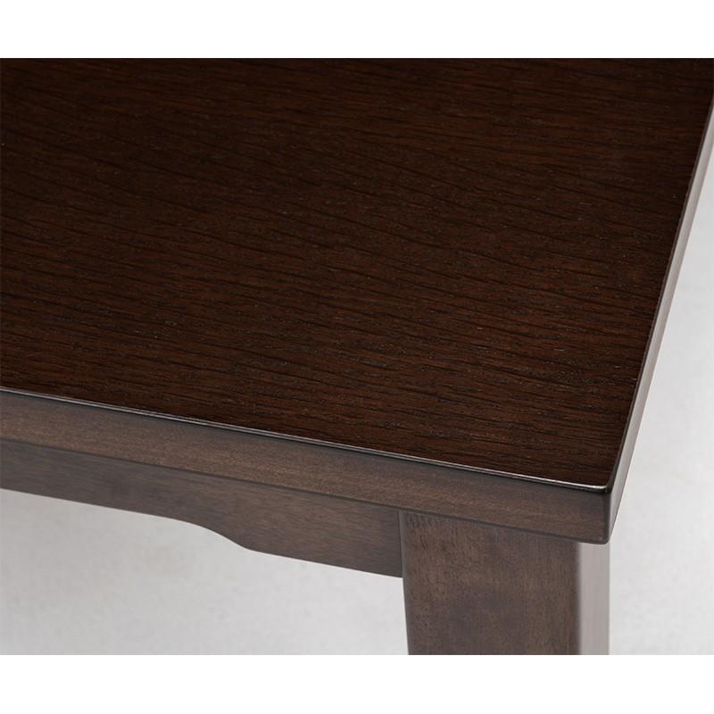 こたつテーブル 105×80cm 長方形 おしゃれ ダイニングこたつ コタツ 6段階高さ調節 高さ調整 オールシーズン KOT-7310DBR-105 |  | 01