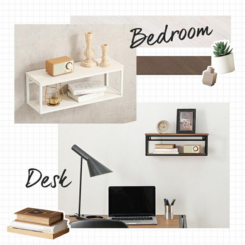 壁掛けラック ウォールシェルフ 壁掛け飾り棚 北欧 壁面 壁 ウォールラック 棚 ディスプレイ棚 アイアン トイレットペーパーラック 壁掛け 壁付け KR-3860 |  | 03