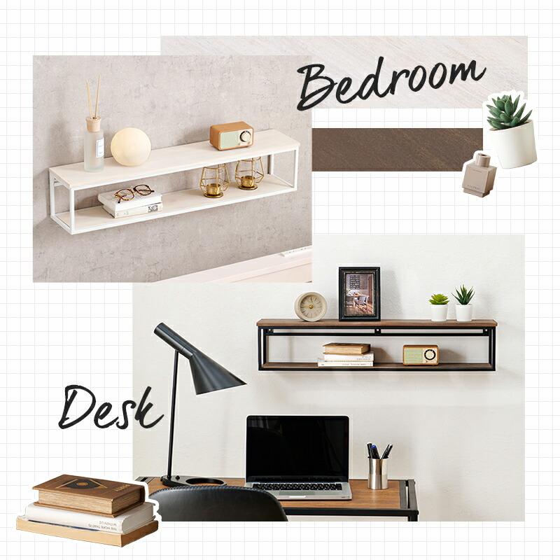 壁掛けラック ウォールシェルフ 壁掛け飾り棚 北欧 壁面 壁 ウォールラック 棚 ディスプレイ棚 アイアン トイレットペーパーラック 壁掛け 壁付け KR-3861 |  | 03