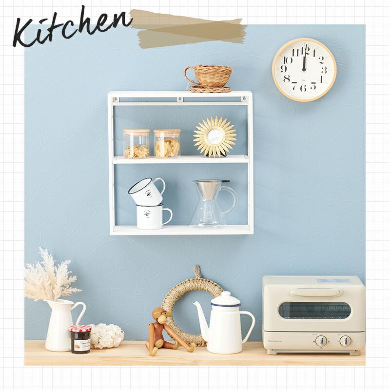 壁掛けラック ウォールシェルフ 壁掛け飾り棚 北欧 壁面 壁 ウォールラック 棚 ディスプレイ棚 アイアン トイレットペーパーラック 壁掛け 壁付け KR-3863 |  | 04