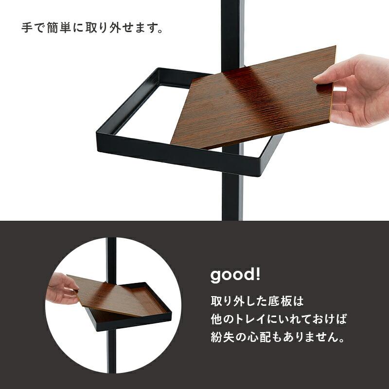 突っ張り棒＆パーツ ５点セット 角型 ポールラック 小物収納 壁面 つっぱりラック スリム 玄関 キッチン トイレ ディスプレイラック インテリア 飾り棚 おしゃれ |  | 10