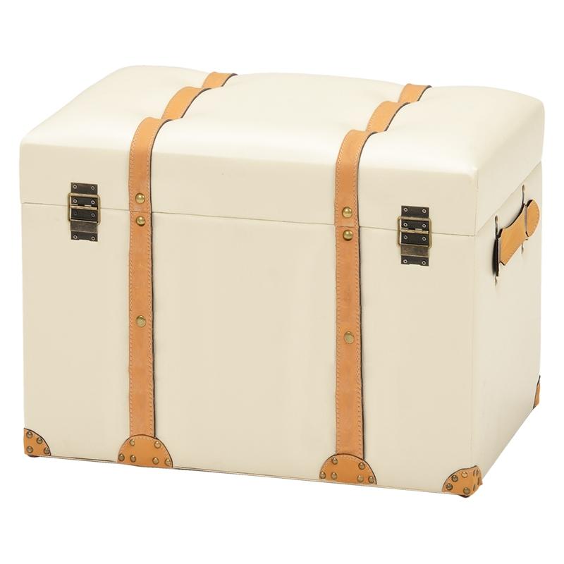 トランク型収納スツール 椅子 チェア チェスターシリーズ 収納スツール いす MC-6001IV |  | 01