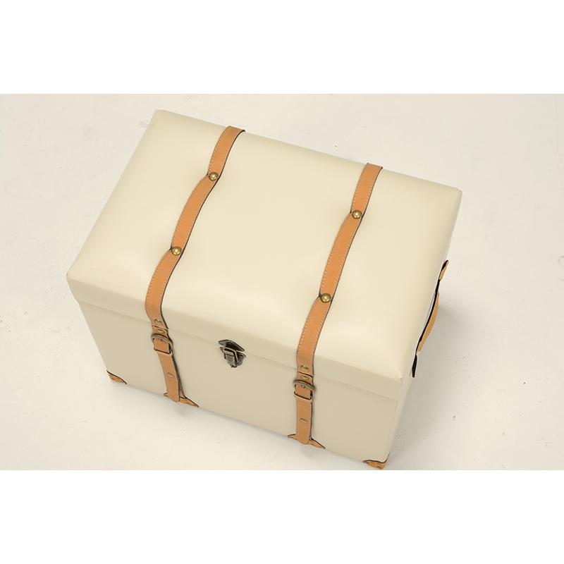 トランク型収納スツール 椅子 チェア チェスターシリーズ 収納スツール いす MC-6001IV |  | 02