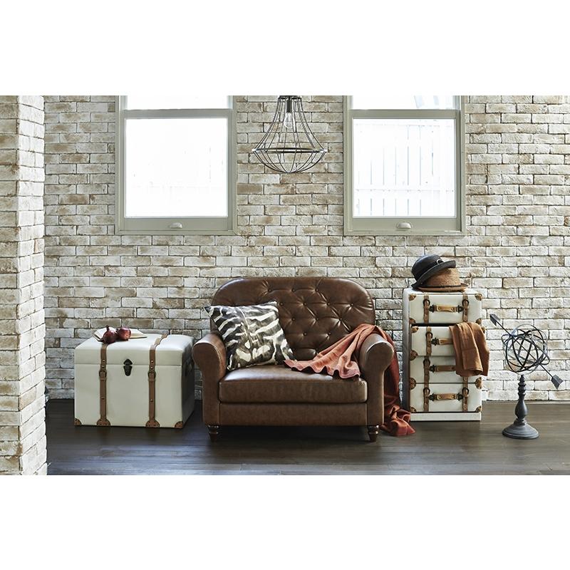 トランク型収納スツール 椅子 チェア チェスターシリーズ 収納スツール いす MC-6001IV |  | 05