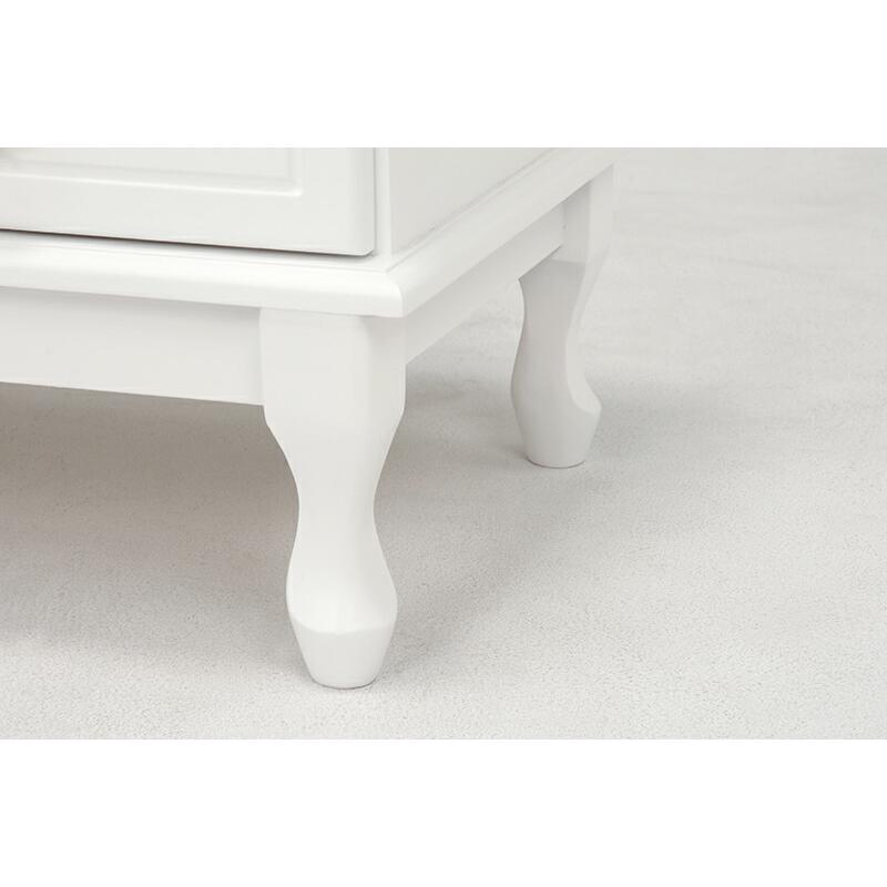 チェスト 猫脚 アンティーク 白 5段 ワイドチェスト おしゃれ かわいい 脚付き 木製 リビング タンス 収納 ホワイト MCH-6328 |  | 04