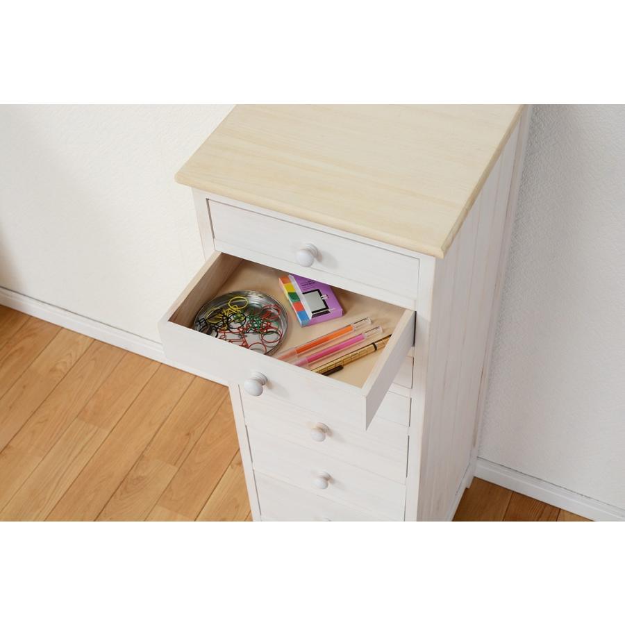 チェスト 多段チェスト 収納 書類収納ラック 書類入れ フレンチカントリーチェスト 木製 完成品 MCH-5261NAW |  | 07