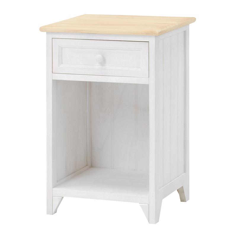 サイドチェスト 収納 サイドテーブル 机横 デスクサイド サイドキャビネット 収納家具 ナイトテーブル MCH-5279NAW |  | 03