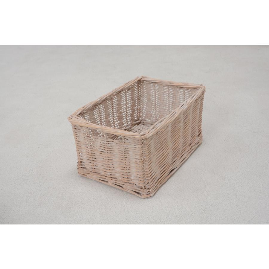 チェスト 3段 幅90cm ワイドチェスト ローチェスト アンティーク調チェスト カゴ付 完成品 MCH-5713AW |  | 02