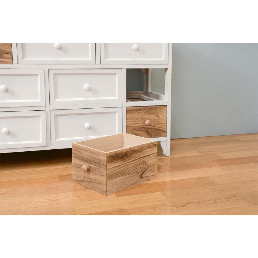 チェスト 幅85cm 4段 ワイドチェスト ローチェスト アンティーク調チェスト 完成品 リビング収納 MCH-5717AW |  | 08