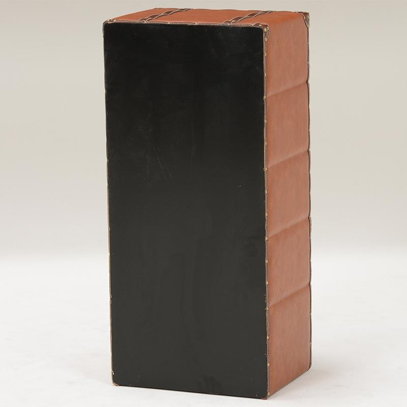 トランク型 チェスト 4段 トランク収納レザー 合皮 収納家具 衣類収納 小物収納 デザイン MCH-6005LBR |  | 02