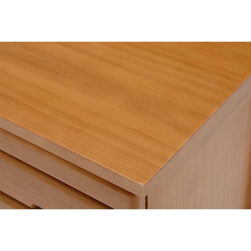 キャビネット 鍵付き 幅48cm 隠しキャスター付き コンセント付きラック シェルフ 引き出し 扉付き 収納家具 収納棚 MFX-8207LBR |  | 05