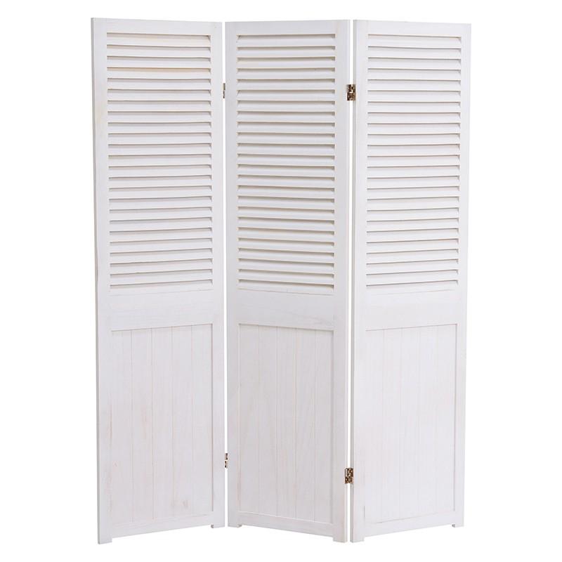 パーテーション 3連 シャビーウッド フレンチ 間仕切り つい立 MS-5913AW | 