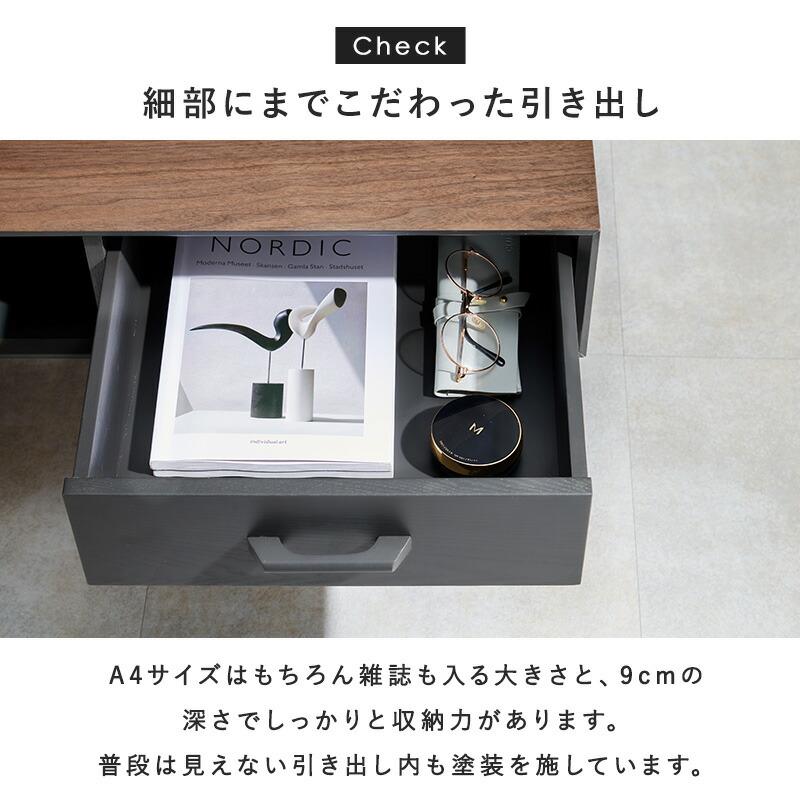 折れ脚テーブル センターテーブル 幅80 ローテーブル 折りたたみ 引き出し 収納 おしゃれ モダン 北欧 木製 ソファーテーブル リビング MT-6395 |  | 10