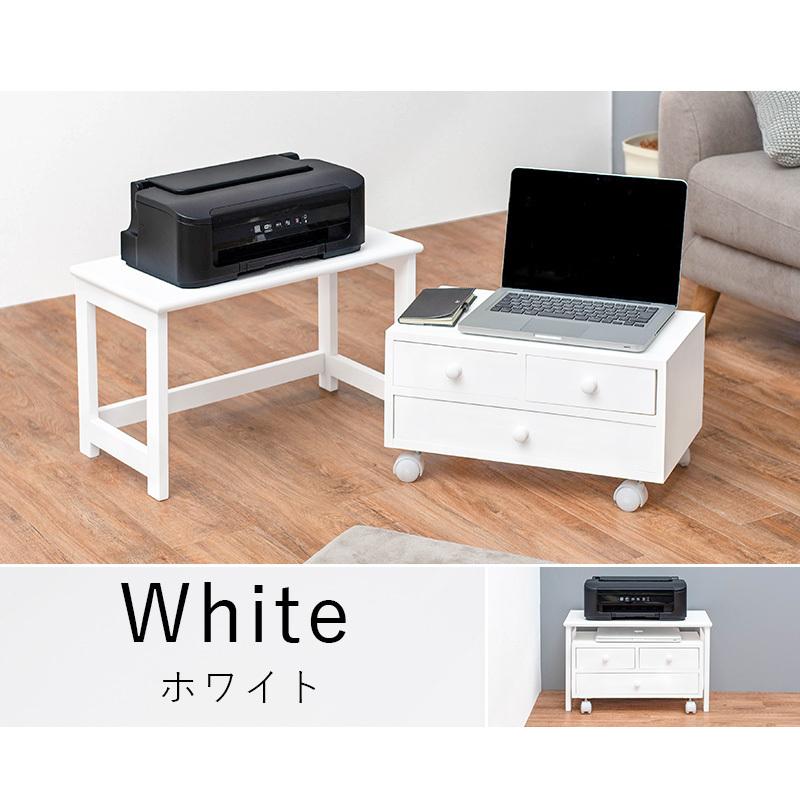 パソコンデスク キャスター  デスク PCデスク  ローテーブル パソコンラック 作業 フレンチ MT-70WH |  | 10