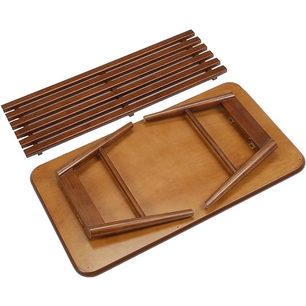 テーブル ローテーブル 長方形折れ脚 センターテーブル テーブル テーブル  棚 MT-6921BR |  | 01