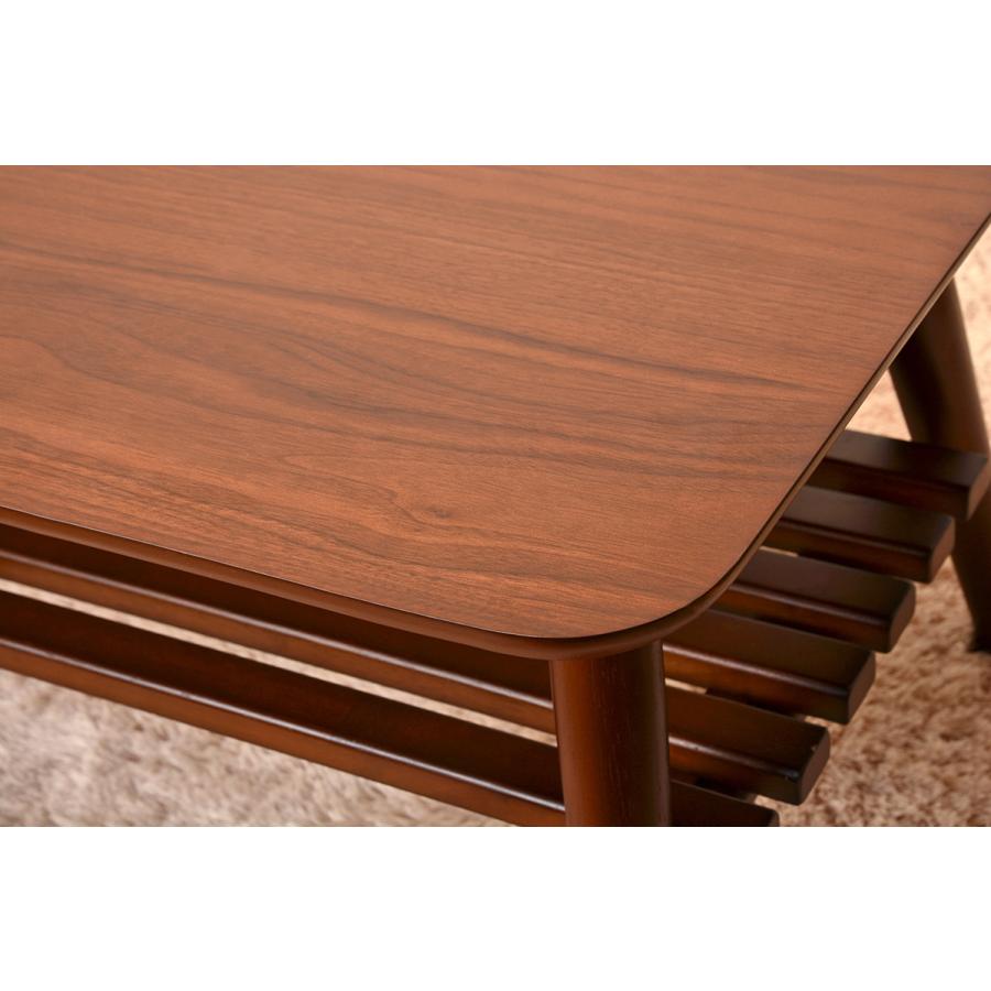 テーブル ローテーブル 長方形折れ脚 センターテーブル テーブル テーブル  棚 MT-6921BR |  | 06