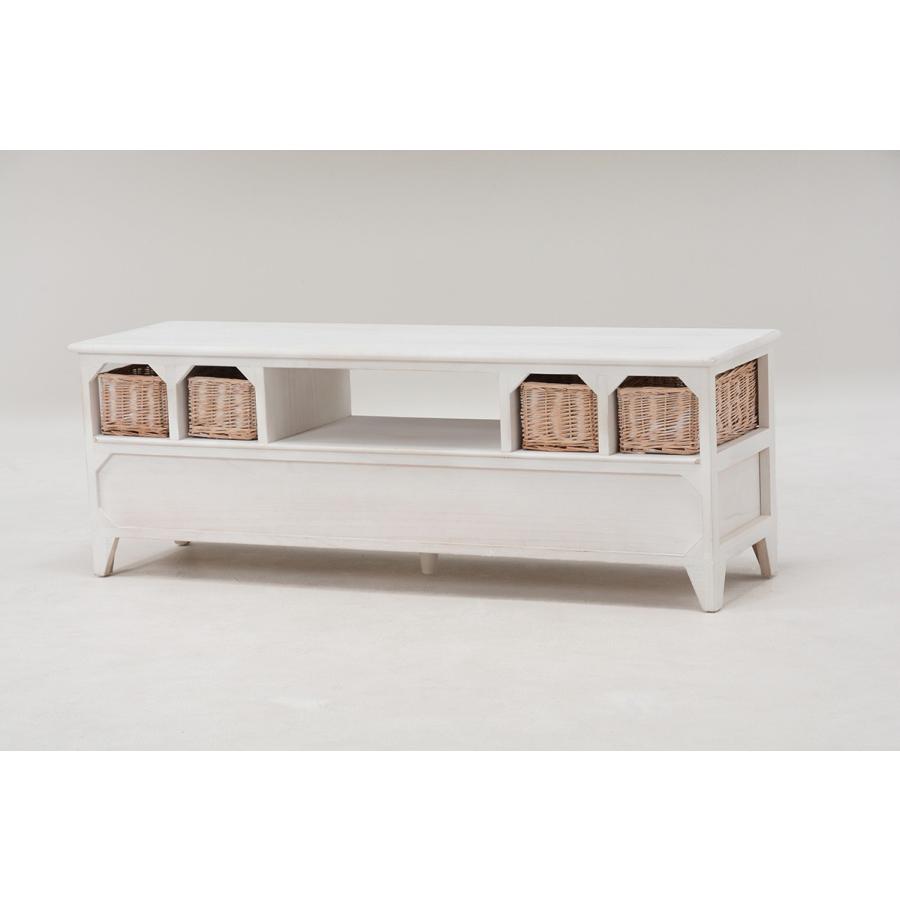 テレビ台 完成品 ローボード テレビ台 テレビボード バスケット付 36インチ 36型 収納 MTV-5712AW |  | 01