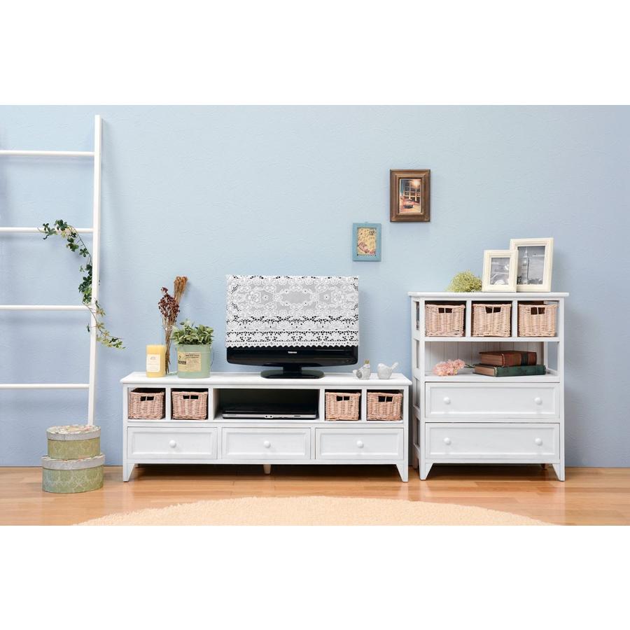 テレビ台 完成品 ローボード テレビ台 テレビボード バスケット付 36インチ 36型 収納 MTV-5712AW |  | 04