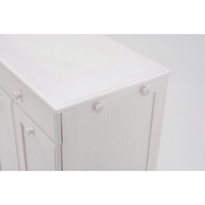 ダストボックス カウンター 3分別 カウンター ワゴン キャスター  ごみ箱 完成品 25Lペール ごみ箱 ダストBOX  MUD-6723WS |  | 05