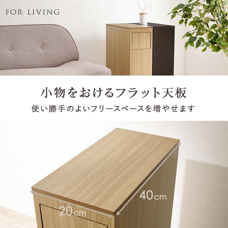 ダストボックス キャスター付き 25リットル ゴミ箱  コンパクト キッチン リビング 寝室 インテリア おしゃれ  モダン シンプル 角型 MUD-6953 |  | 06