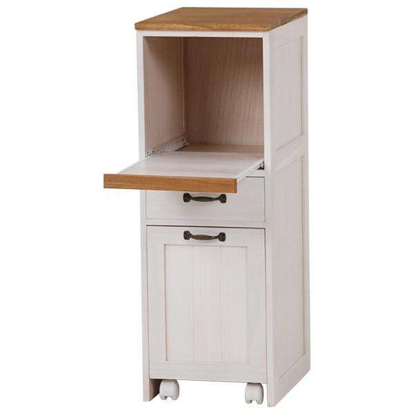 収納 ラック 完成品 ラック 30 ダストワゴン すきま 炊飯器ラック スライド棚 棚 台所  MUD-50WS |  | 01