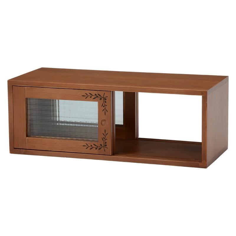 収納ラック  味料ラック ラック 棚上 両面ガラス戸味料棚 スパイスラック MUD-26LBR |  | 01