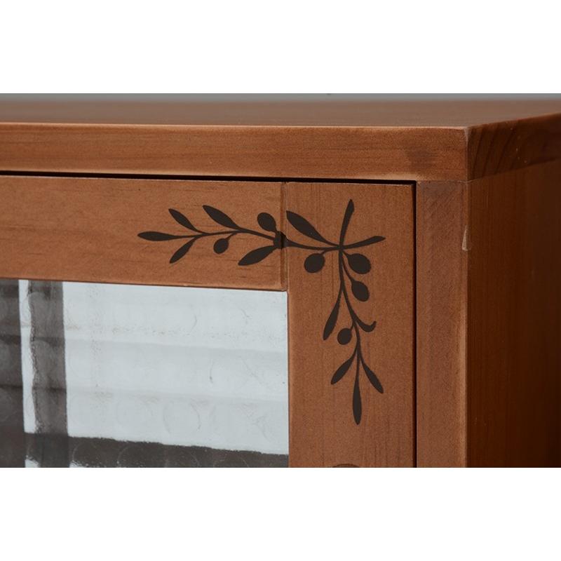 収納ラック  味料ラック ラック 棚上 両面ガラス戸味料棚 スパイスラック MUD-27LBR |  | 01