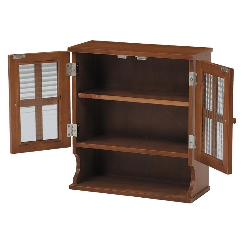 スパイスラック 味料ラック ガラス扉  収納ラック 台所 ラック 完成品 ガラス味料棚MUD-28LBR |  | 01