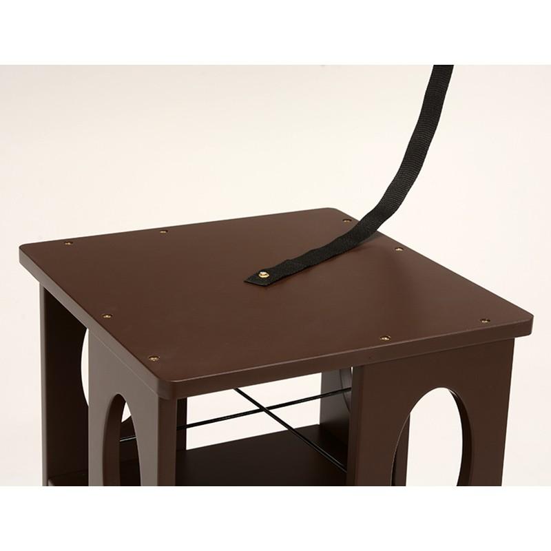 本棚 本収納 回転式本棚 回転ラック 7段   漫画 マンガ ラック 多目的ラック 回転ラック ラック タワー型 MUD-6101DBR |  | 03