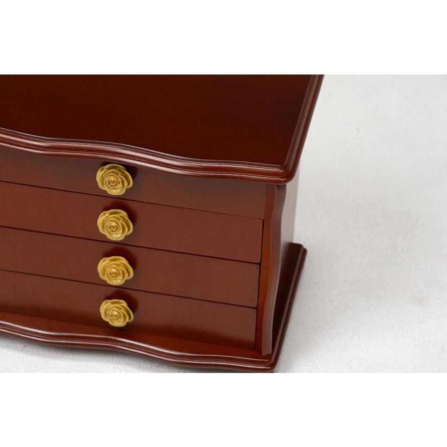 ジュエリーボックス 完成品 収納 アクセサリーケース アクセサリー収納 鏡 ミラー ジュエリー ネックレス 収納ケース MUD-6111 |  | 06