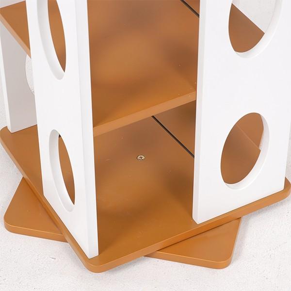 本棚 本収納 回転式本棚 回転ラック 7段   漫画 マンガ ラック 多目的ラック 回転ラック ラック タワー型 MUD-7181 |  | 01