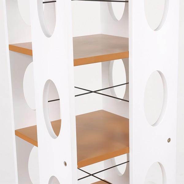 本棚 本収納 回転式本棚 回転ラック 7段   漫画 マンガ ラック 多目的ラック 回転ラック ラック タワー型 MUD-7181 |  | 02