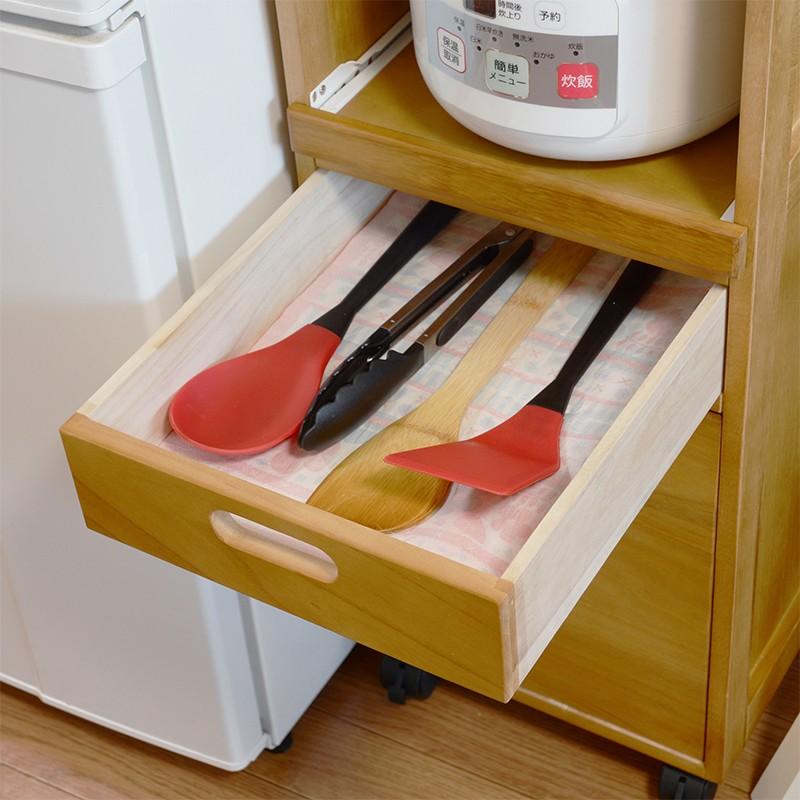 ワゴン 炊飯器ワゴン キャスター 完成品 収納 ラック タイル天板 チェスト ストッカー 収納 MW-6709NA |  | 08