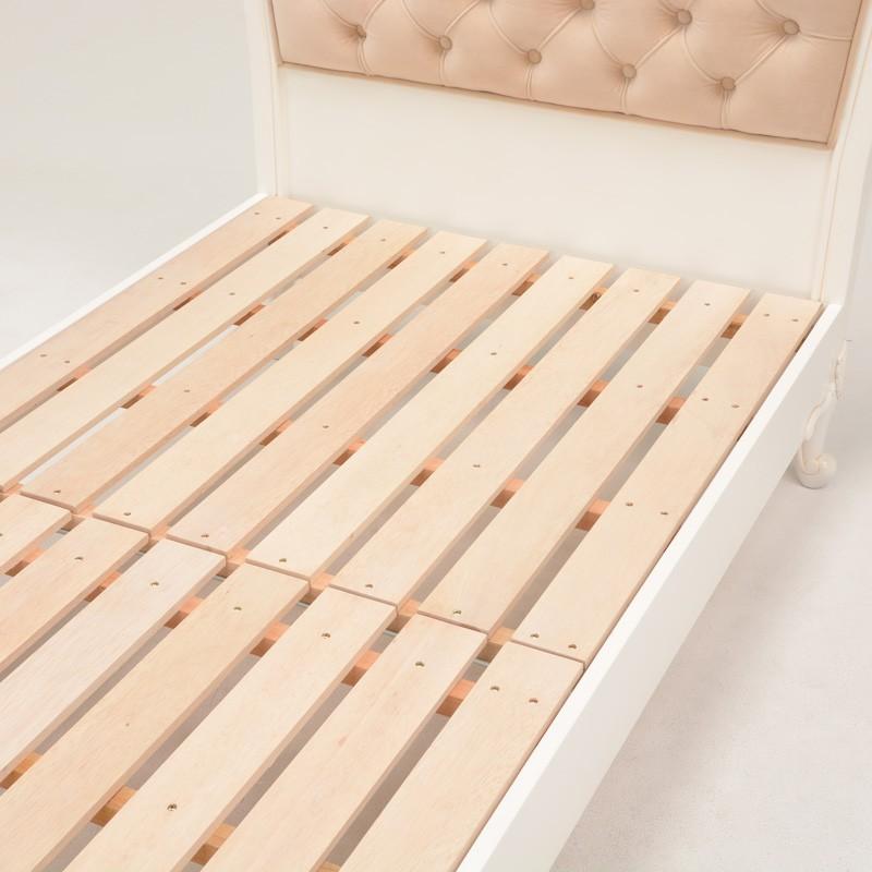 姫ベッド ベッド ベッド セミダブルサイズ ベッドフレーム セミダブルベッド すのこ エレガント ヴィオレッタ ベッド RB-16AW-SD |  | 07