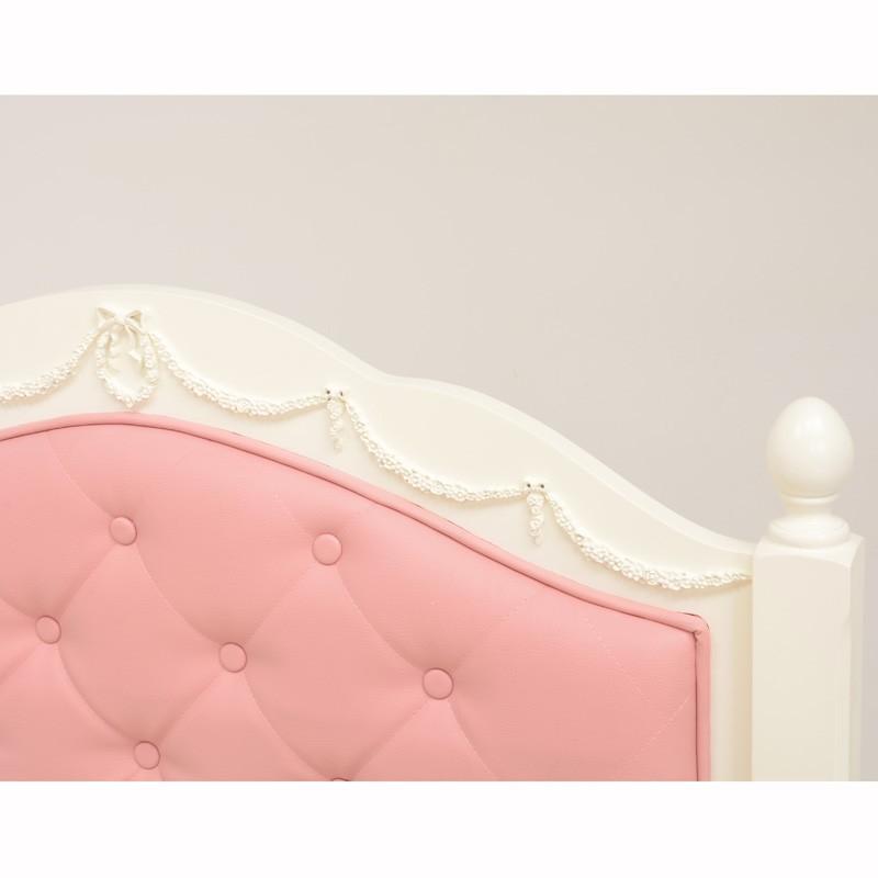 姫ベッド ベッド収納ベッド シングルベッド ベッドフレーム メルヘン シングルサイズ ロリータ プリンセス ヨーロピアンテイスト RB-1855WH |  | 01