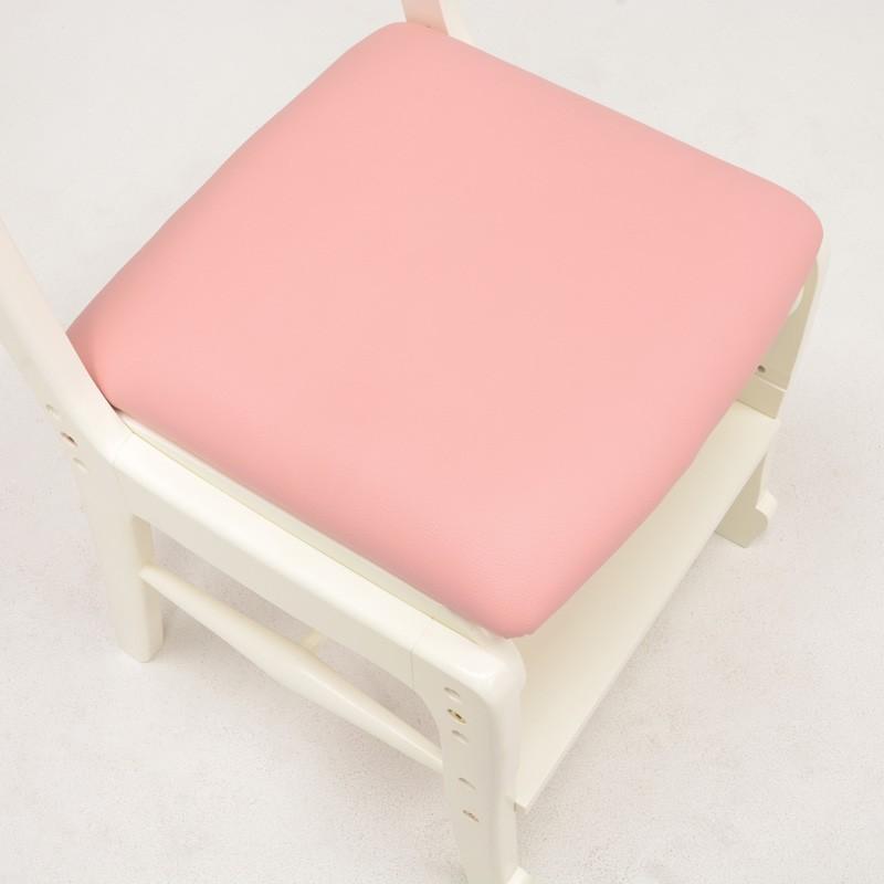 高さ調整学習椅子  学習イス チェア デスクチェア カントリー チェア白 勉強 RC-1853WH |  | 03