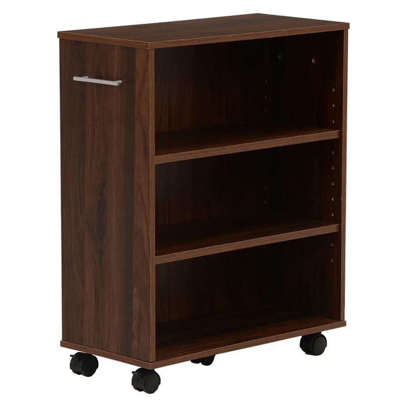 本棚 押入れ収納 キャスター ラック 55×26 本棚   押入れワゴン サニタリーラック ラック ラック RCC-1021BR-L |  | 04