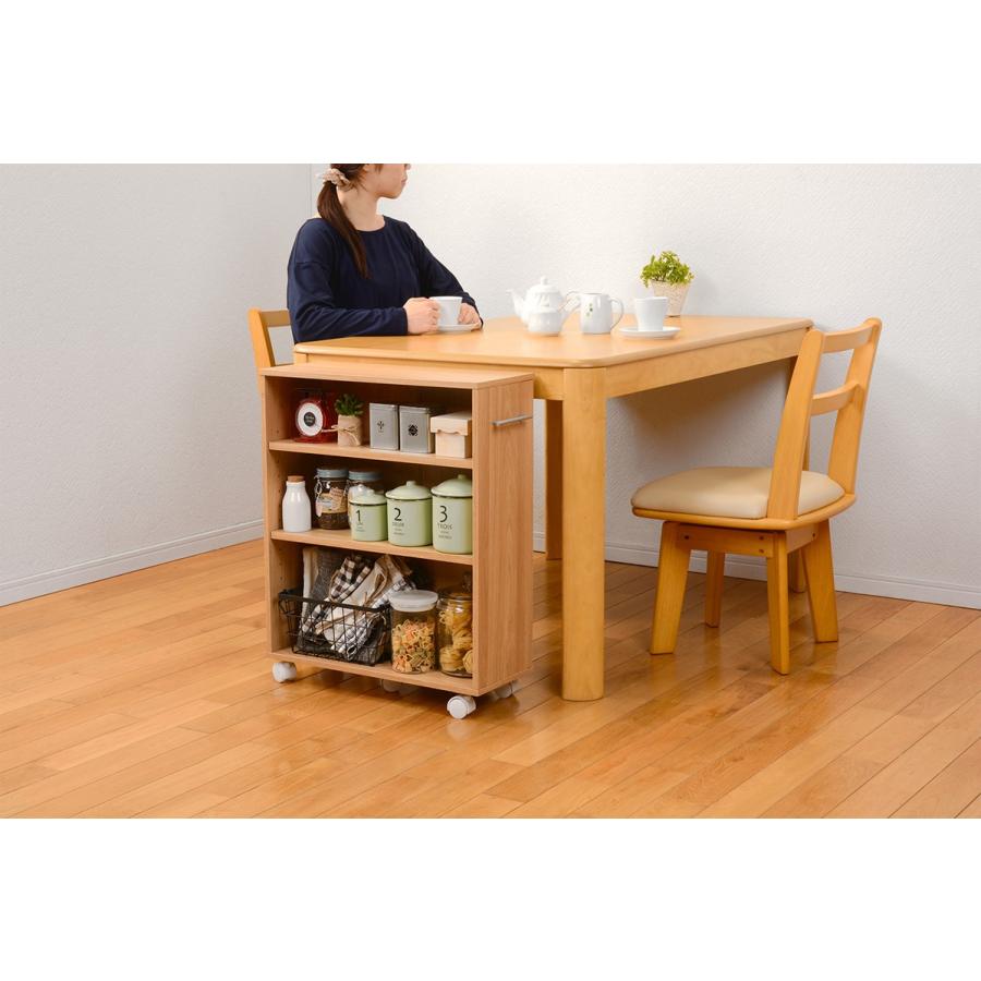 本棚 押入れ収納 キャスター ラック 55×26 本棚   押入れワゴン サニタリーラック ラック ラックRCC-1021NA-L |  | 07