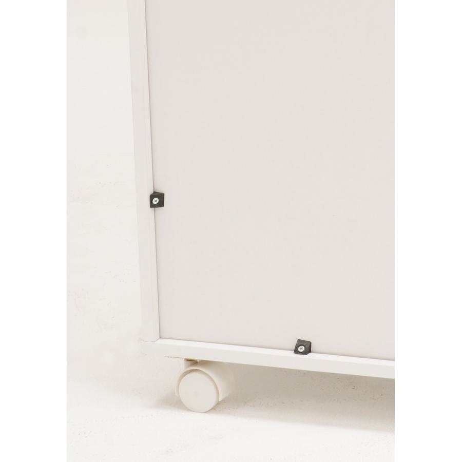 本棚 押入れ収納 キャスター ラック 55×26 本棚   押入れワゴン サニタリーラック ラック ラック RCC-1021WH-L |  | 03