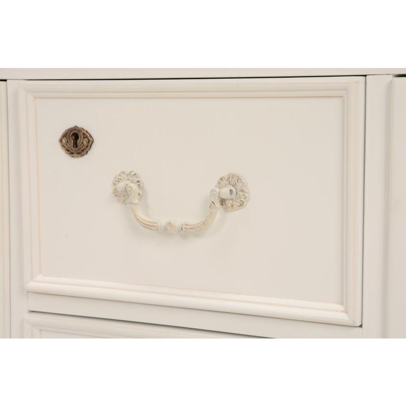 キャビネット 幅110cm ワイドキャビネット白 収納 棚 脚キャビネット 電話台 鍵  飾り台 飾り棚 北欧 白家具クラシック RCC-1583 |  | 05