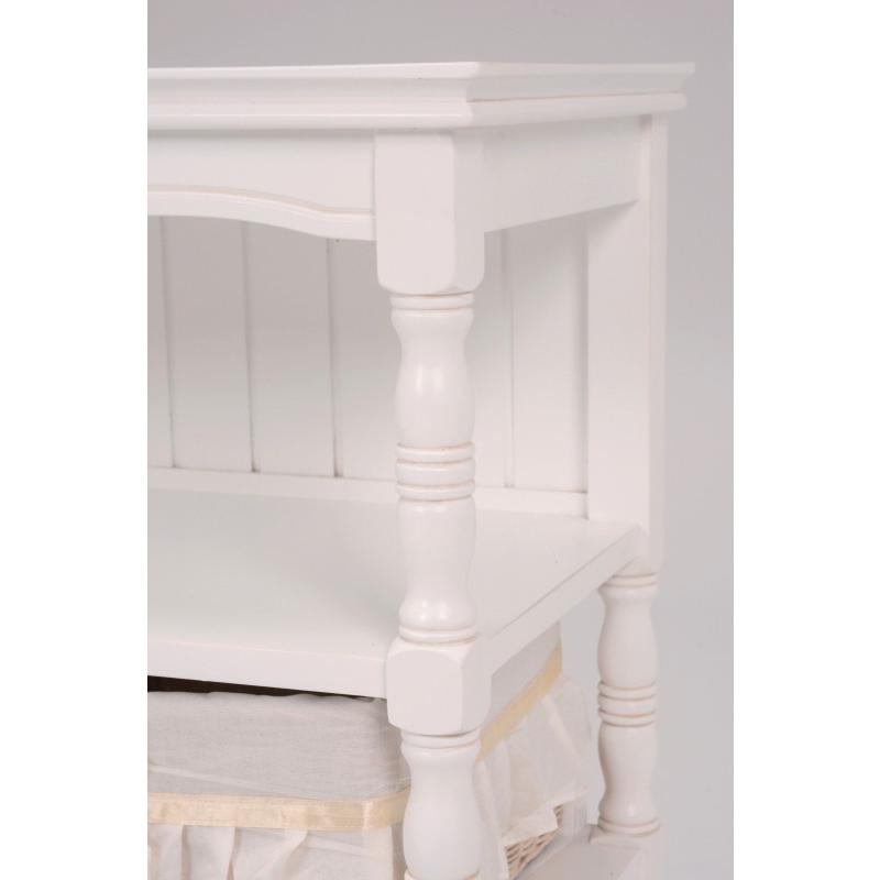 キャビネット バスケット6個 引出し 棚 内布 ボード 電話台ファックス台 チェスト 収納 オープンラック RCC-1678 |  | 04