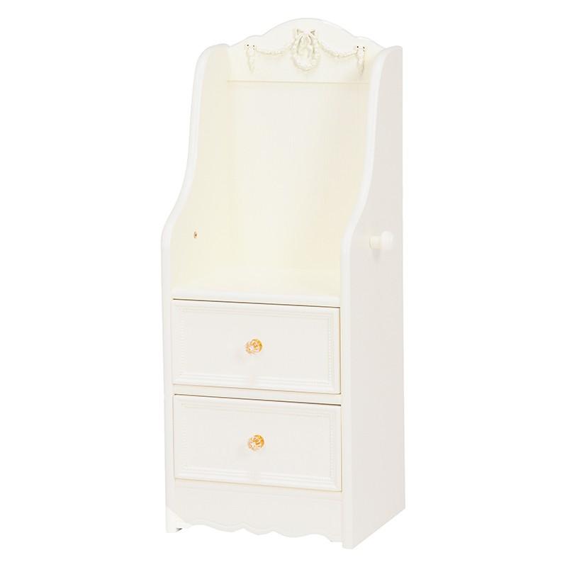 ランドセルラック引出し 収納家具棚  ランドセル棚 子供部屋 白家具クラシックRCC-1856WH | 