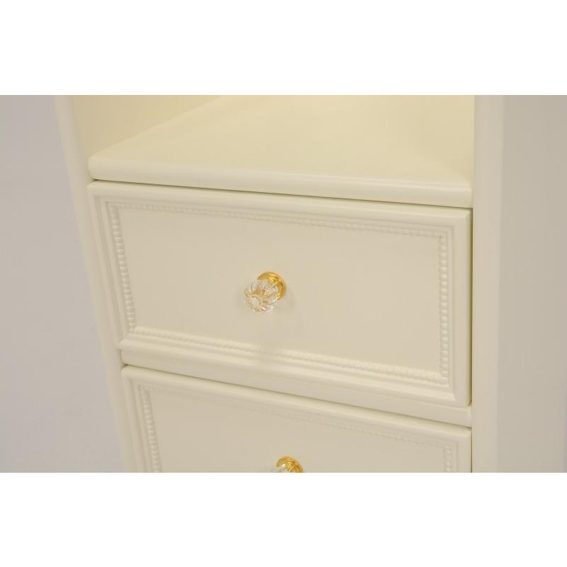 ランドセルラック引出し 収納家具棚  ランドセル棚 子供部屋 白家具クラシックRCC-1856WH |  | 01